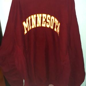 XXL Minnesota sweatshirt.